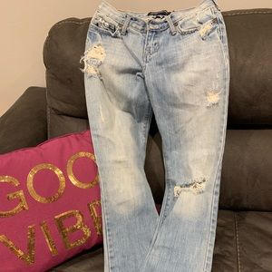 Girls size 12 slim Abercrombie jeans